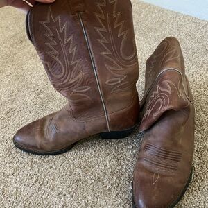 Classic Brown Cowboy Boots